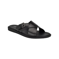 Calvin Klein Men's Elon Casual Slip-On Flat Sandals