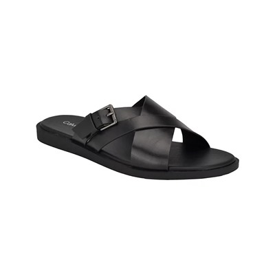 Calvin Klein Men's Elon Casual Slip-On Flat Sandals