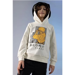 Defacto Erkek Çocuk Regular Fit Kapüşonlu Sweatshirt Z4592A623SP