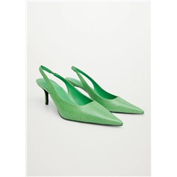 Zapato salón efecto coco -  Mujer | MANGO OUTLET Melilla