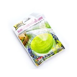 Заварной крем с панданом быстрого приготовления Lobo 120 гр / Thai Custard Pandan Lobo 120g
