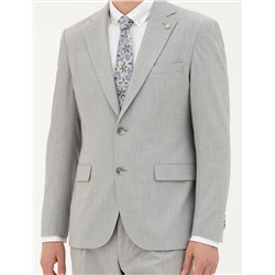 Açık Gri Slim Fit Takım Elbise