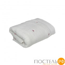 Полотенце Карвен "KALPLI NAKISLI" 50*90 1шт. микрокоттон НS 6015 pudra/пудровый