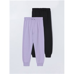 PACK OF 2 BASIC PLUSH TROUSERS