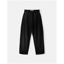 Tailored lyocell blend balloon trousers