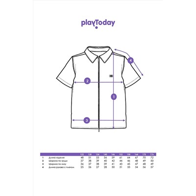 Рубашка PLAYTODAY, 1126462