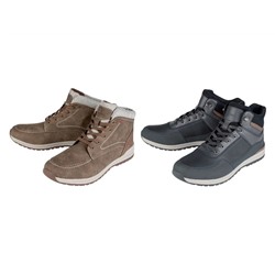 footflexx Herren Schnürboot, G-Weite, mit Warmfutter цвет braun, размер 44
