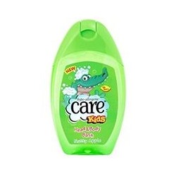 Детский шампунь "без слез" с ароматом яблока Care Kids от Lion 250 мл / Lion Care Kids 3in1 shampoo Nutty Apple 250ml
