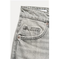 MID-RISE TAILORED BALLOON JEANS