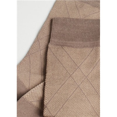Kurze Herrensocken aus Fil d‘Ecosse Classic