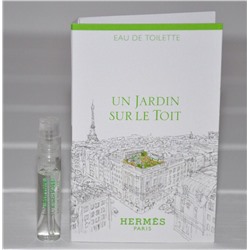 HERMES UN JARDIN SUR LE TOIT edt 2ml пробник