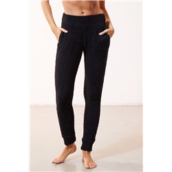 Jogging de talle alto Elia Negro