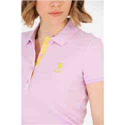 Kadın Manolya Basic Polo Yaka Tişört