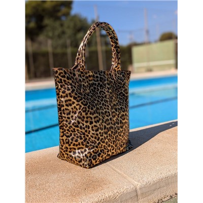 PELLE - Shopper napa print