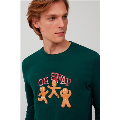 Camiseta Verde oscuro