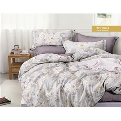 Постельное белье Зима-Лето из поплина с окантовкой ЗЛПО29-1462-2