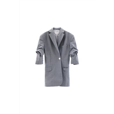 Chaqueta de lana Gris