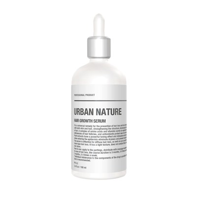 [URBAN NATURE] Сыворотка для волос УКРЕПЛЕНИЕ И РОСТ Hair Growth Serum, 100 мл