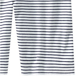 Mädchen Radler im Ringel-Look