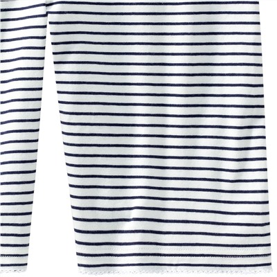 Mädchen Radler im Ringel-Look
