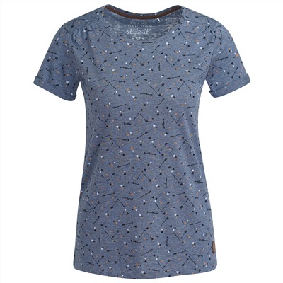 Damen T-Shirt mit Allover-Print