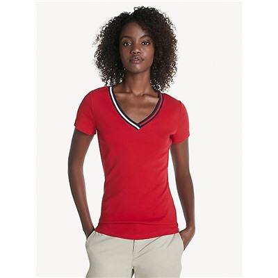 TOMMY HILFIGER ESSENTIAL V-NECK T-SHIRT