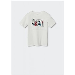 Camiseta estampado marvel -  Niño | MANGO OUTLET España