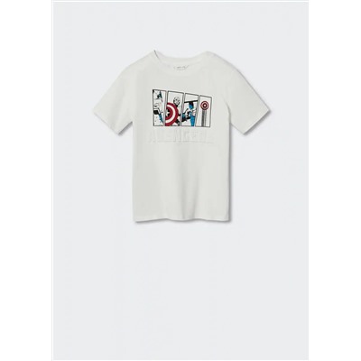 Camiseta estampado marvel -  Niño | MANGO OUTLET España