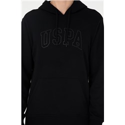 Erkek Siyah Basic Sweatshirt