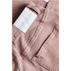 Vaquero mom Gris-rosa
