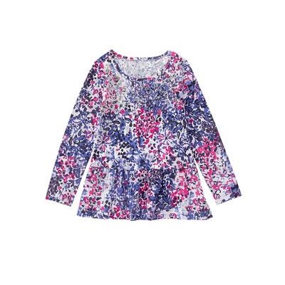 Floral Peplum Tunic