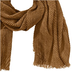 Damen Schal mit gerippter Oberfläche