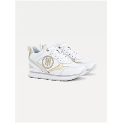 TOMMY HILFIGER METALLIC WEDGE SNEAKER