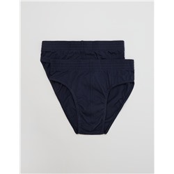 Pack de 2 Calzoncillos 'Pure Cotton', Hombre, Azul