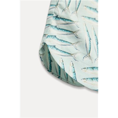 FIGURATIVE PRINT SHORTS