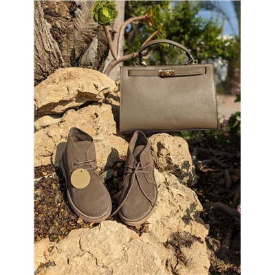 AB.Z. SAFARY LODO+Ab.Zapatos PELLE Birkin/2 (720) Taupe АКЦИЯ