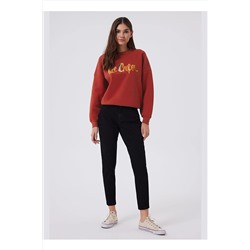 Lee Cooper Yüksek Bel Boru Paça Straight Siyah Kadın Denim Pantolon 241 LCF 121022 FUNNY EASTER BLAC 5003069018