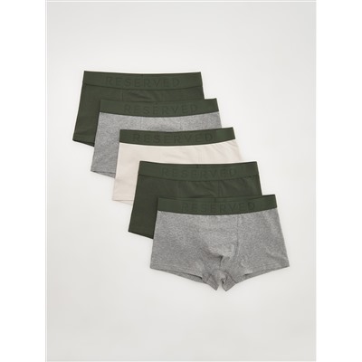 Classic Boxershorts, 5er-Pack