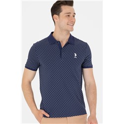 Erkek Lacivert Polo Yaka Tişört