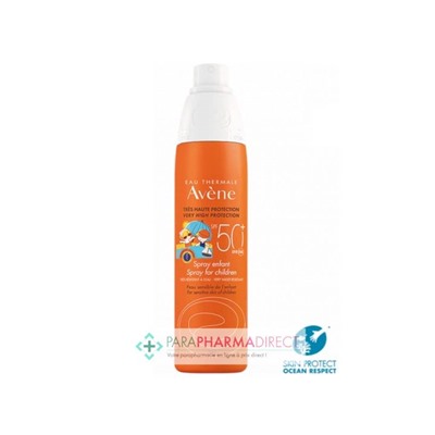 Avène Solaire SPF50+ Spray Enfant Très Haute Protection 200ml