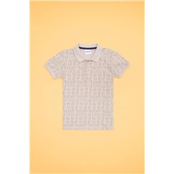 Erkek Çocuk Taş Polo Yaka Tişört