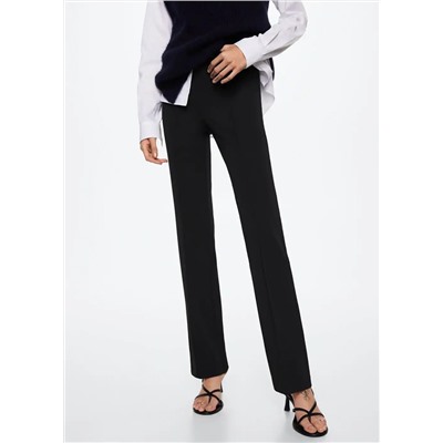 Pantalón recto -  Mujer | MANGO OUTLET Melilla
