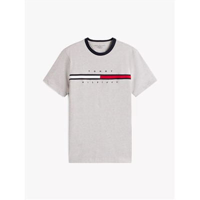 Embroidered Flag Logo T-Shirt