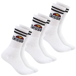 ellesse Vulloni Unisex Socken 3 Paar weiß SBSA3955-WHITE
