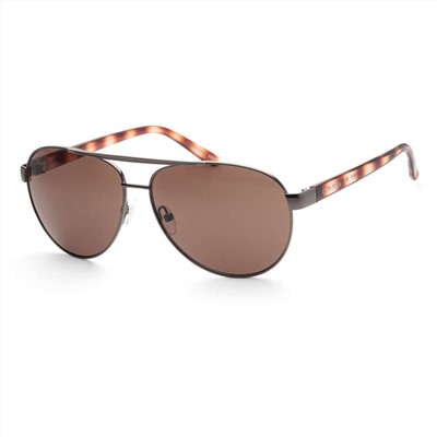 Calvin Klein Women's Grey Aviator Sunglasses
