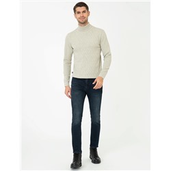 Kum Melanj Slim Fit Kazak