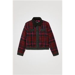 Chaqueta lana tartán