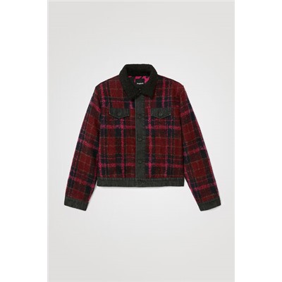 Chaqueta lana tartán