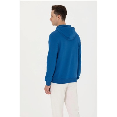 Erkek Saks Basic Sweatshirt