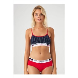 U.S. Polo Assn., Kadın Beyaz Büstiyer Şort Takım 66252
